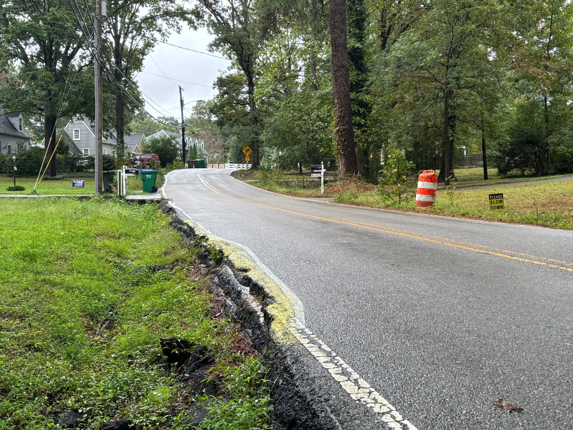 Richmond officials planning to redo crumbling Cherokee Road