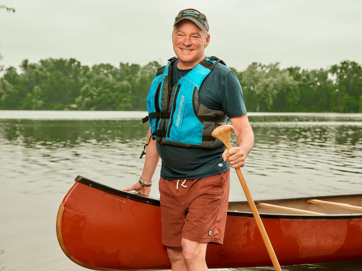 Outdoors: Tim Kaine's 'Virginia nature triathlon' deepened his appreciation of the state