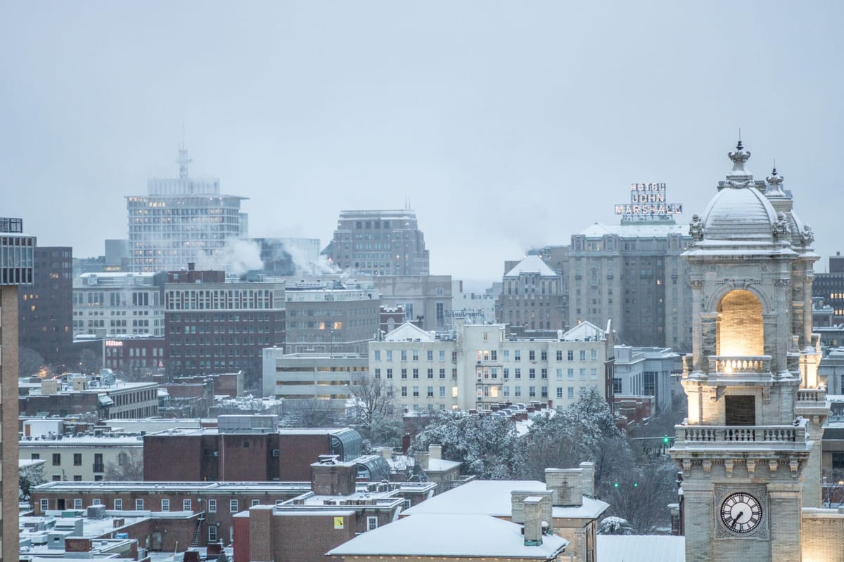 Brief thaw may give way to snow in RVA