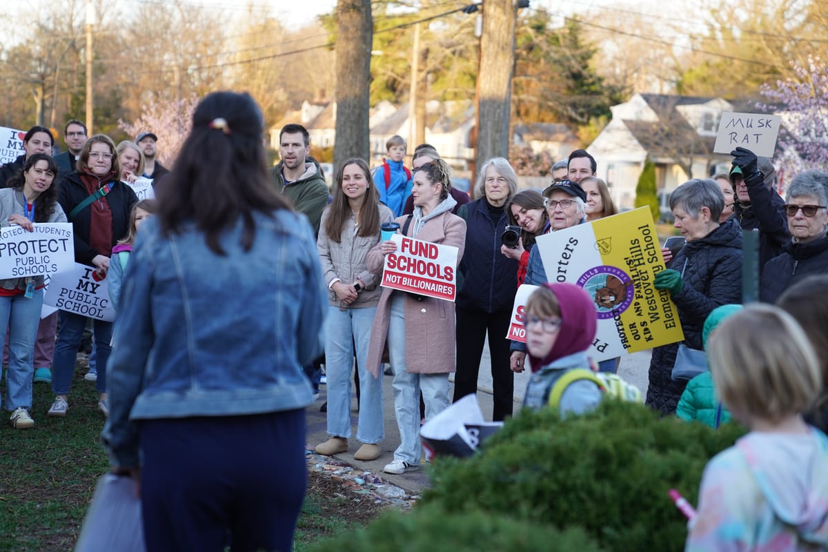 ‘Public education is worth fighting for’: School walk-in highlights need for funding