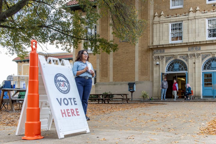 Election night results and coverage in Richmond, Virginia